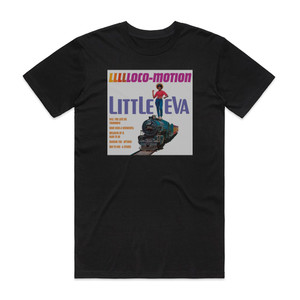 Little Eva Llllloco Motion 1 Album Cover T-Shirt Black Little Eva Llllloco Motion 1 Album Cover T-Shirt Black