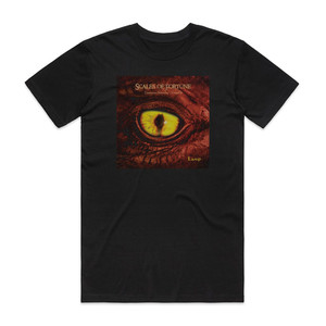 Lamp Scales Of Fortune Album Cover T-Shirt Black Lamp Scales Of Fortune Album Cover T-Shirt Black