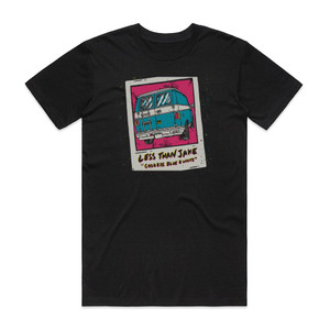 Less Than Jake Goodbye Blue White Album Cover T-Shirt Black