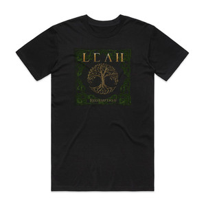 LEAH Redemption Album Cover T-Shirt Black LEAH Redemption Album Cover T-Shirt Black