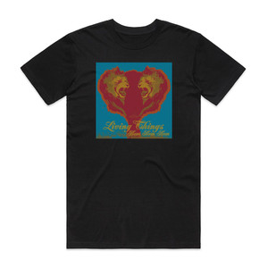 Living Things Bom Bom Bom 1 Album Cover T-Shirt Black Living Things Bom Bom Bom 1 Album Cover T-Shirt Black