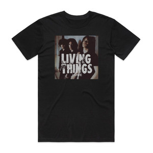 Living Things I Owe Album Cover T-Shirt Black Living Things I Owe Album Cover T-Shirt Black