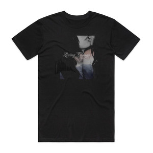 Living Things Let It Rain Album Cover T-Shirt Black