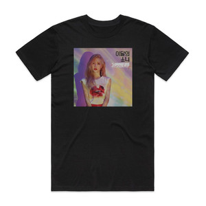 Loona Kim Lip Album Cover T-Shirt Black Loona Kim Lip Album Cover T-Shirt Black