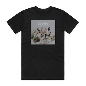 Loona Ptt Paint The Town Japanese Ver Album Cover T-Shirt Black Loona Ptt Paint The Town Japanese Ver Album Cover T-Shirt Black