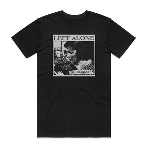 Left Alone My Mistake Album Cover T-Shirt Black