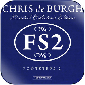 Chris de Burgh Footsteps 2-1 Album Cover Sticker Chris de Burgh Footsteps 2-1 Album Cover Sticker