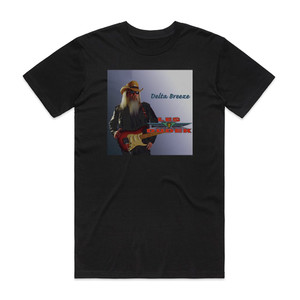 Les Dudek Delta Breeze Album Cover T-Shirt Black Les Dudek Delta Breeze Album Cover T-Shirt Black