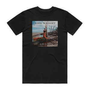 Lizz Wright Grace Album Cover T-Shirt Black Lizz Wright Grace Album Cover T-Shirt Black