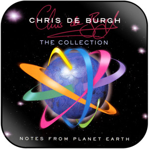 Chris de Burgh Notes From Planet Earth The Ultimate Collection Album Cover Sticker