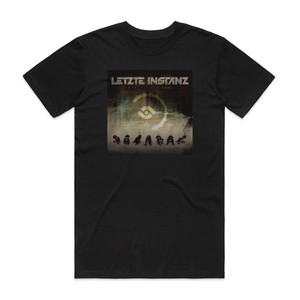 Letzte Instanz Wir Sind Gold Album Cover T-Shirt Black Letzte Instanz Wir Sind Gold Album Cover T-Shirt Black