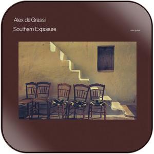 Alex de Grassi Southern Exposure Album Cover Sticker Alex de Grassi Southern Exposure Album Cover Sticker