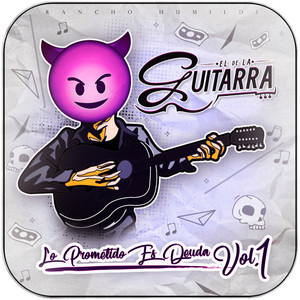 El De La Guitarra Lo Prometido Es Deuda Vol1 Album Cover Sticker
