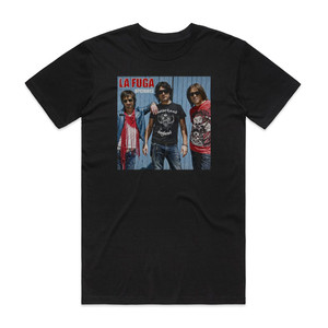 La Fuga Opciones Album Cover T-Shirt Black