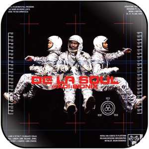 De La Soul Aoi Bionix Album Cover Sticker De La Soul Aoi Bionix Album Cover Sticker