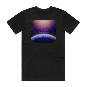 Lemongrass Space Odyssey Album Cover T-Shirt Black Lemongrass Space Odyssey Album Cover T-Shirt Black