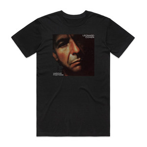 Leonard Cohen Various Positions Album Cover T-Shirt Black Leonard Cohen Various Positions Album Cover T-Shirt Black