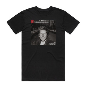 Leonard Cohen Field Commander Cohen Tour Of 1979 Album Cover T-Shirt Black Leonard Cohen Field Commander Cohen Tour Of 1979 Album Cover T-Shirt Black