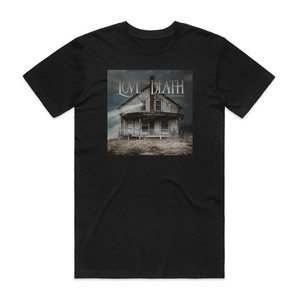 Love and Death The Abandoning Album Cover T-Shirt Black Love and Death The Abandoning Album Cover T-Shirt Black