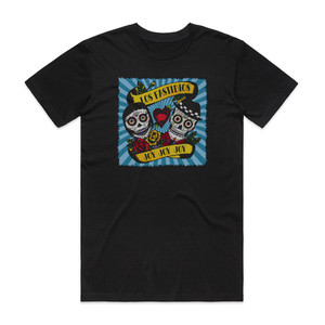 Los Fastidios Joy Joy Joy Album Cover T-Shirt Black Los Fastidios Joy Joy Joy Album Cover T-Shirt Black