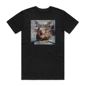 Lonewolf The Heathen Dawn Album Cover T-Shirt Black Lonewolf The Heathen Dawn Album Cover T-Shirt Black