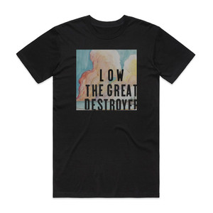 Low The Great Destroyer Album Cover T-Shirt Black Low The Great Destroyer Album Cover T-Shirt Black
