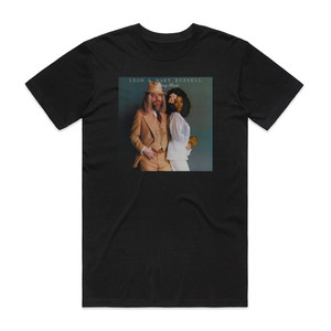 Leon Russell Wedding Album Album Cover T-Shirt Black Leon Russell Wedding Album Album Cover T-Shirt Black