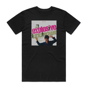 Little Richard The Explosive Little Richard Album Cover T-Shirt Black Little Richard The Explosive Little Richard Album Cover T-Shirt Black