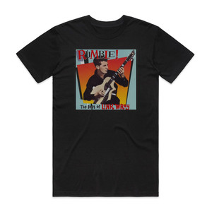 Link Wray Rumble The Best Of Link Wray Album Cover T-Shirt Black