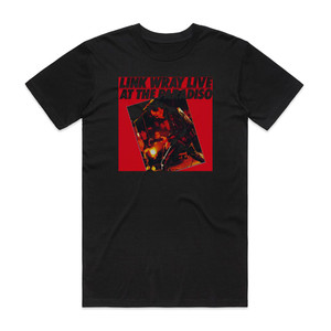 Link Wray Link Wray Live At The Paradiso Album Cover T-Shirt Black