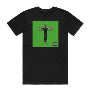 lil aaron Gloing Pain Album Cover T-Shirt Black lil aaron Gloing Pain Album Cover T-Shirt Black