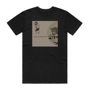 Little Dragon Little Dragon 1 Album Cover T-Shirt Black