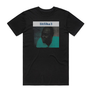 Litfiba Litfiba 3 Album Cover T-Shirt Black Litfiba Litfiba 3 Album Cover T-Shirt Black