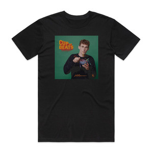 Lost Frequencies Cup Of Beats Album Cover T-Shirt Black Lost Frequencies Cup Of Beats Album Cover T-Shirt Black