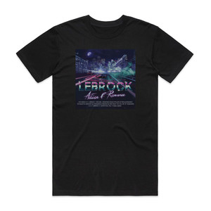 Lebrock Action Romance Album Cover T-Shirt Black Lebrock Action Romance Album Cover T-Shirt Black