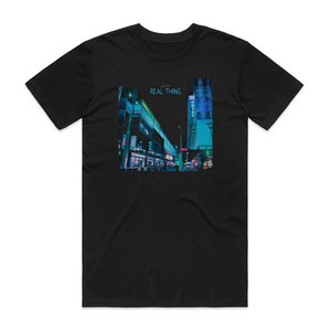 Lebrock Real Thing 1 Album Cover T-Shirt Black Lebrock Real Thing 1 Album Cover T-Shirt Black