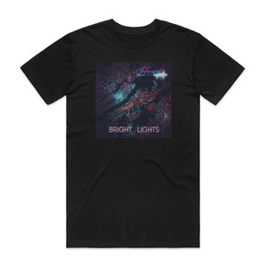 Lebrock Bright Lights Album Cover T-Shirt Black Lebrock Bright Lights Album Cover T-Shirt Black