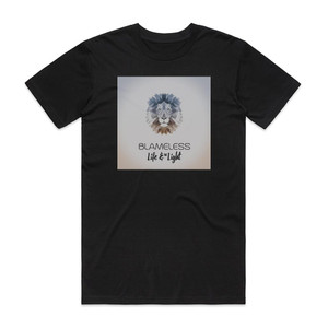 Life and the Light Blameless Album Cover T-Shirt Black Life and the Light Blameless Album Cover T-Shirt Black
