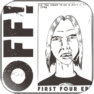 OFF! First Four Eps Album Cover Sticker OFF! First Four Eps Album Cover Sticker
