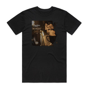 LIndecis Monday Chill Compilation Album Cover T-Shirt Black LIndecis Monday Chill Compilation Album Cover T-Shirt Black