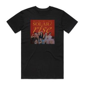 LUNARSOLAR Solar Rise Album Cover T-Shirt Black LUNARSOLAR Solar Rise Album Cover T-Shirt Black