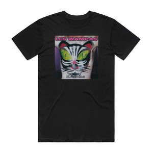 Les Wampas Chicoutimi Album Cover T-Shirt Black Les Wampas Chicoutimi Album Cover T-Shirt Black