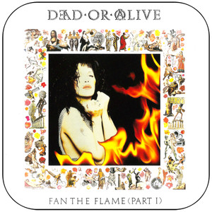 Dead or Alive Fan The Flame Part 1 Album Cover Sticker Dead or Alive Fan The Flame Part 1 Album Cover Sticker