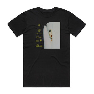 Leila K Carousel Album Cover T-Shirt Black Leila K Carousel Album Cover T-Shirt Black
