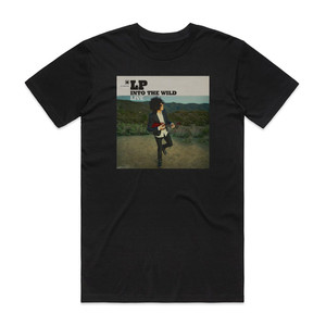 LP Into The Wild Album Cover T-Shirt Black LP Into The Wild Album Cover T-Shirt Black