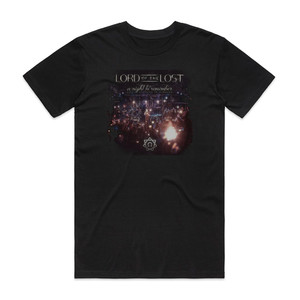 Lord of the Lost A Night To Remember Live Acoustic In Hamburg Album Cover T-Shirt Black