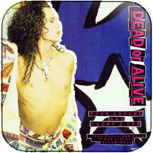 Dead or Alive Turn Around And Count 2 Ten-2 Album Cover Sticker Dead or Alive Turn Around And Count 2 Ten-2 Album Cover Sticker