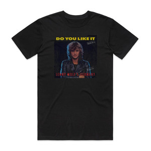 Lenny Wolf Lenny Wolfs Germany Album Cover T-Shirt Black Lenny Wolf Lenny Wolfs Germany Album Cover T-Shirt Black