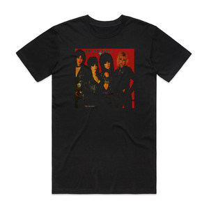 Leather Angel We Came To Kill Album Cover T-Shirt Black Leather Angel We Came To Kill Album Cover T-Shirt Black