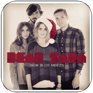 Dead Sara Snow In Los Angeles Album Cover Sticker Dead Sara Snow In Los Angeles Album Cover Sticker